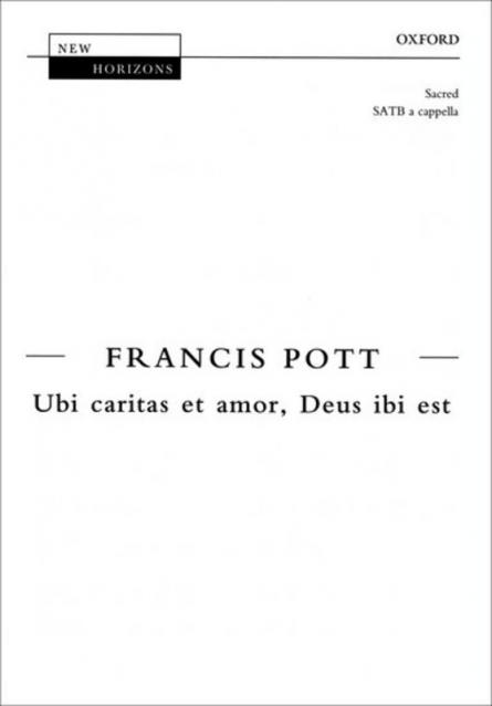 Ubi Caritas Et Amor Deus Ibi Est Satb Unaccomp