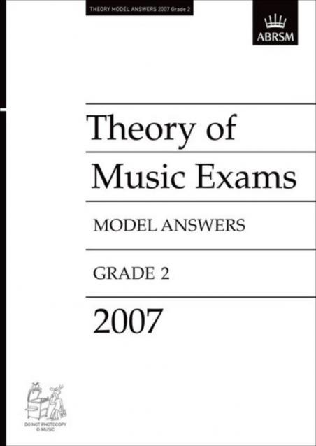 A B Theory Of Music Answers Gr 2 2007