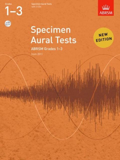 A B Specimen Aural Tests Gr 1-3 Bk/cd From 2011