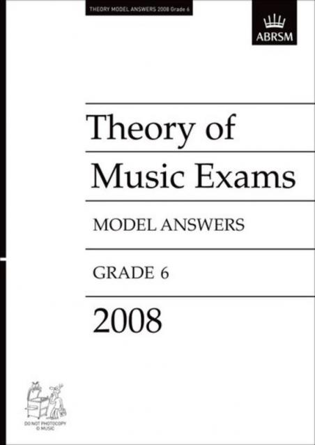 A B Theory Of Music Answers Gr 6 2008