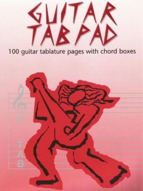 Guitar Tab Pad (with Chord Boxes) 50pp