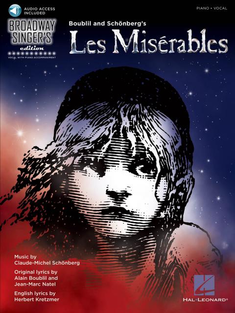 LES MISERABLES BROADWAY SINGERS EDITION BK/OLA