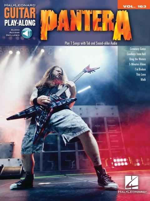 Pantera Guitar Play Along V163 Bk/cd