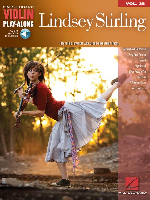 LINDSEY STIRLING VIOLIN PLAYALONG V35 BK/OLA