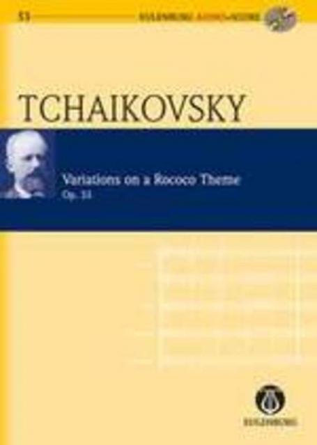 Variations On Rococo Theme Op 33 Bk/cd