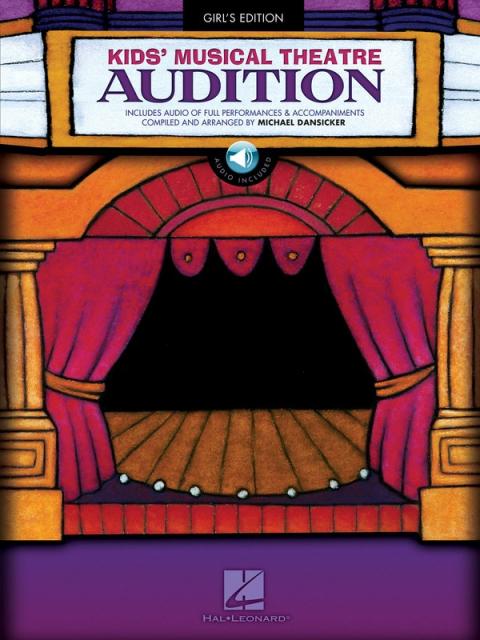 Kids Musical Theatre Audition Girls Ed Bk/cd