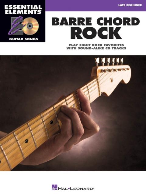 Barre Chord Rock Late - Beg Gtr Bk/cd Ee