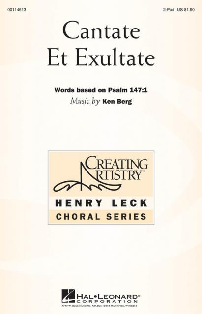 Cantate Et Exultate 2pt