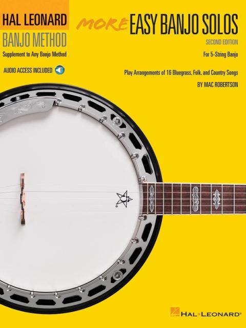 HL MORE EASY BANJO SOLOS 2ND ED W/ OLA