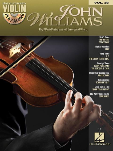 John Williams Violin Play Along Bk/cd V38