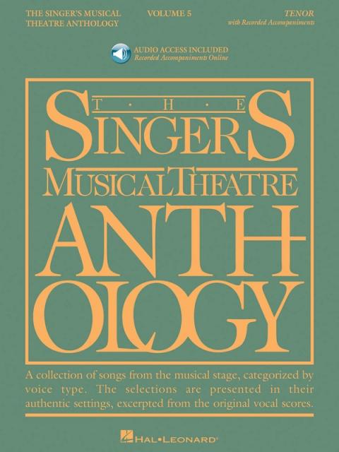 Singers Musical Theatre Anth V5 Tenor Bk/ola