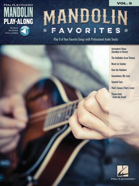 Mandolin Favorites Playalong V8 Bk/ola