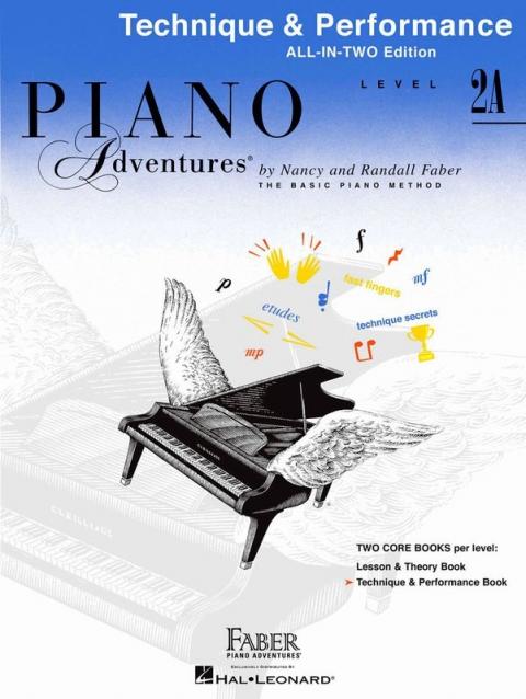 Piano Adventures All In Two 2a Technique Performance