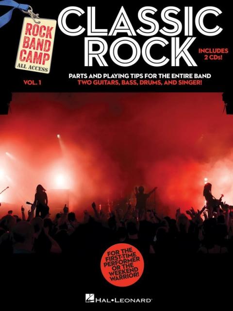 CLASSIC ROCK BAND CAMP V1 BK/2CD