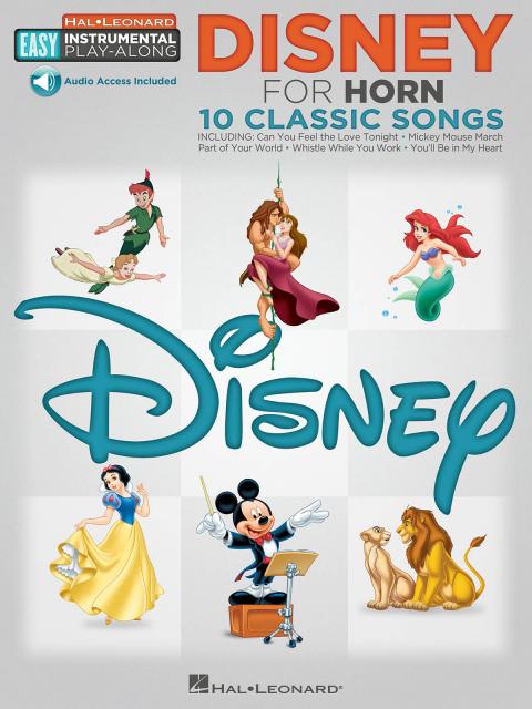 Disney For Horn Easy Instrumental Play Along