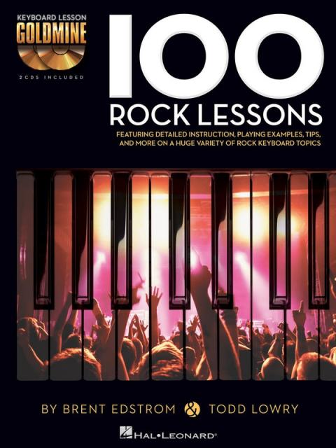 100 Rock Lessons Goldmine Series Keyboard