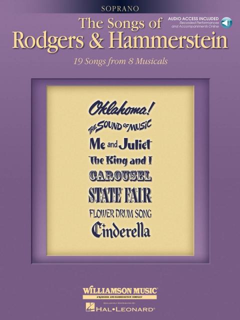 Songs Of Rodgers And Hammerstein Sop Bk/2cd