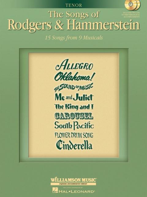 Songs Of Rodgers And Hammerstein Tenor Bk/2cd