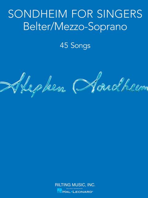 Sondheim For Singers Belter / Mezzo Sop