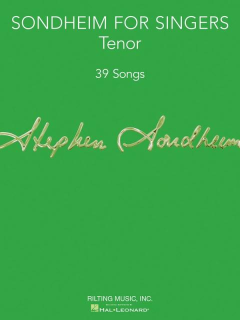 Sondheim For Singers Tenor