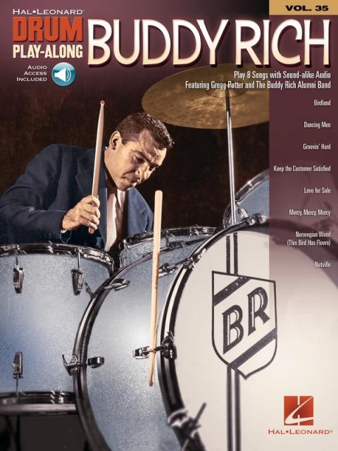 BUDDY RICH DRUM PLAYALONG V35 BK/OLA