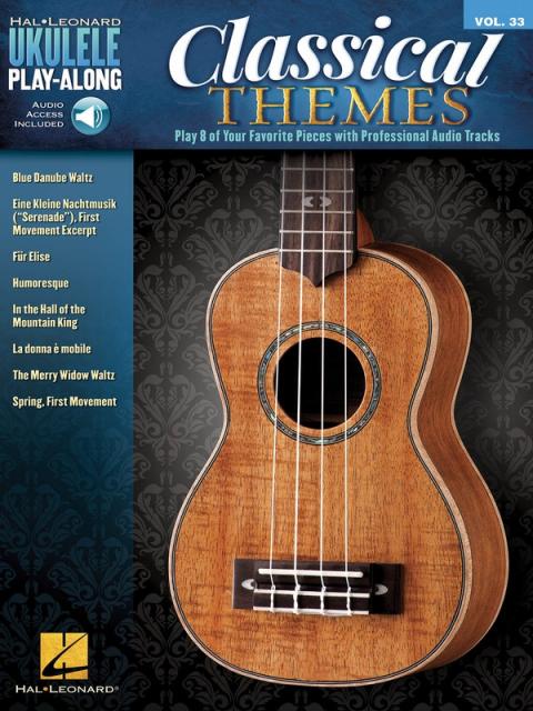 Classical Themes Ukulele Playalong V33 Bk/ola