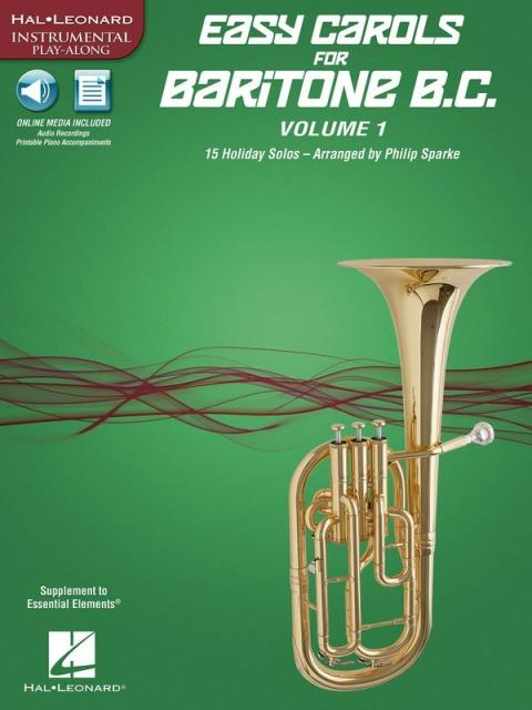 Easy Carols For Baritone Bc - Vol 1 Bk/ola