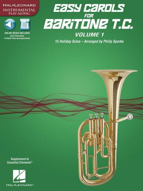 Easy Carols For Baritone Tc Vol 1 Bk/ola