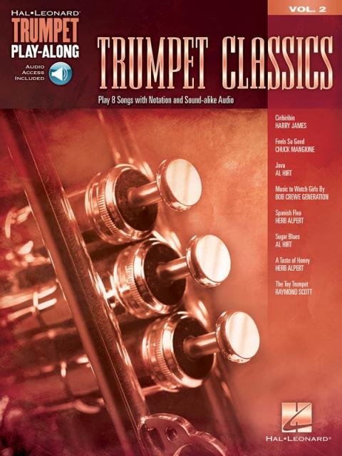 TRUMPET CLASSICS TRUMPET PLAY ALONG V2 BK/OLA