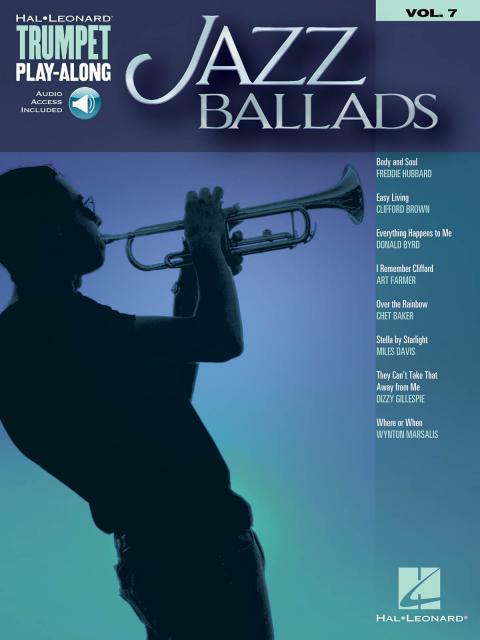 JAZZ BALLADS TRUMPET PLAYALONG V7 BK/OLA