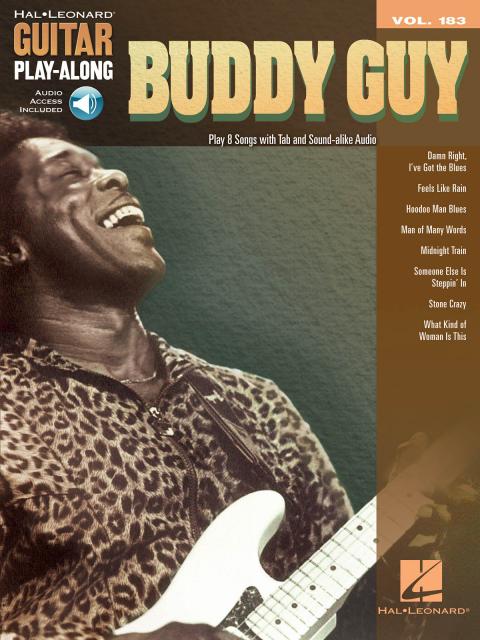 Buddy Guy Guitar Playalong V183 Bk/ola