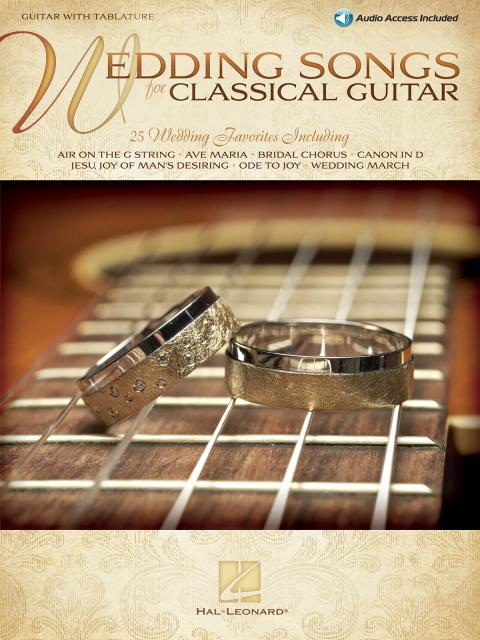 WEDDING SONGS FOR CLASSICAL GUITAR BK/OLA