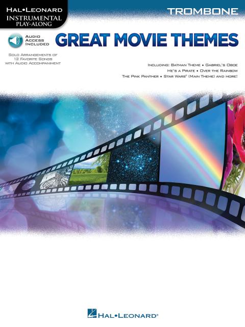 GREAT MOVIE THEMES TROMBONE BK/OLA