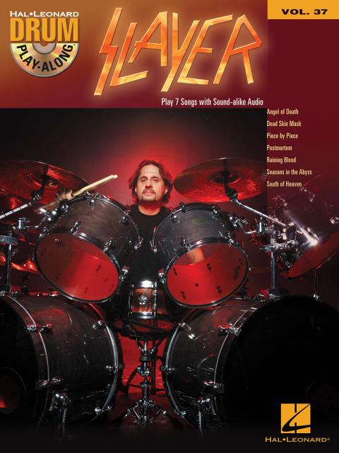 SLAYER DRUM PLAY ALONG V37 BK/CD