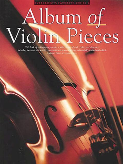 ALBUM OF VIOLIN PIECES VIOLIN/PIANO EFS6