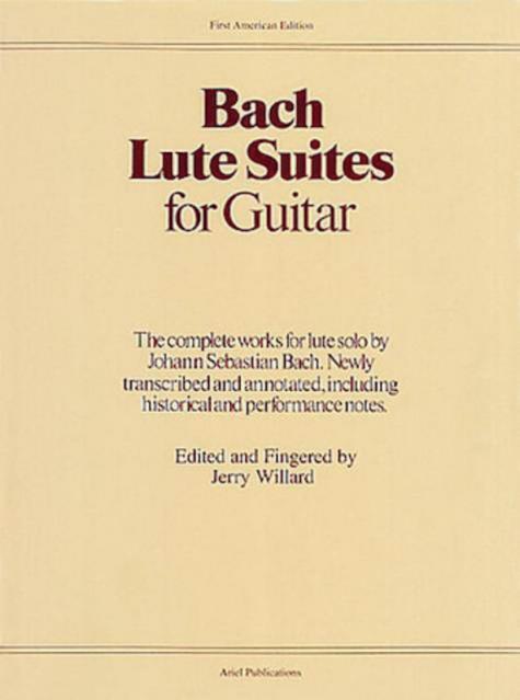 BACH LUTE SUITES FOR GUITAR