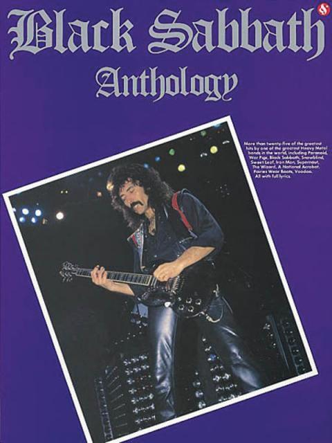 Black Sabbath Anthology Gtr Tab