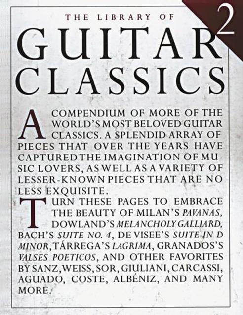 Library Of Guitar Classics Book 2