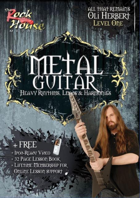 Metal Guitar Leads Feat Oli Herbert Lvl 1 Dvd