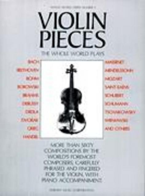 Violin Pieces Whole World Plays Vln/piano