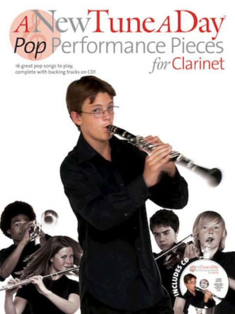 A NEW TUNE A DAY POP PERFORMANCE PIECES CLARINET BK/CD