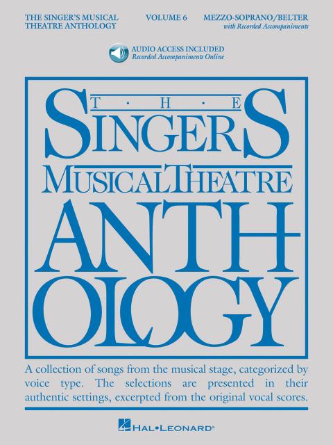 SINGERS MUSICAL THEATRE ANTH V6 BEL/MEZZO BK/OLA