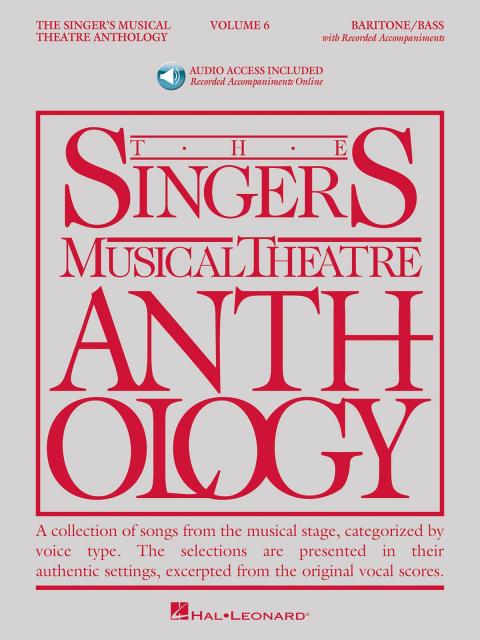 SINGERS MUSICAL THEATRE ANTH V6 BAR/BASS BK/OLA