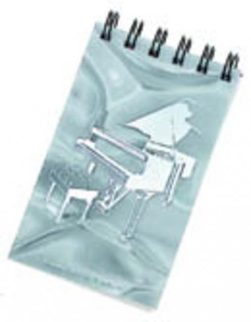 Hologram Spiral Notebook Grand Piano