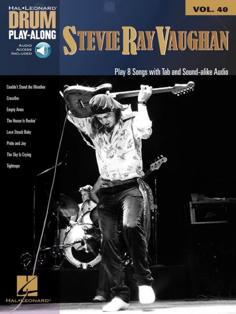 Stevie Ray Vaughan Drum Playalong V40 Bk/ola