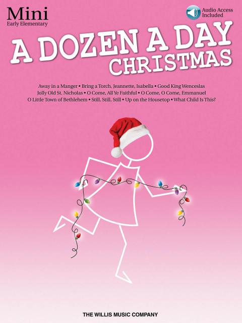 A DOZEN A DAY CHRISTMAS SONGBOOK - MINI BK/OLA