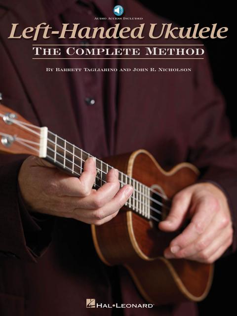 LEFT HANDED UKULELE COMPLETE METHOD BK/OLA