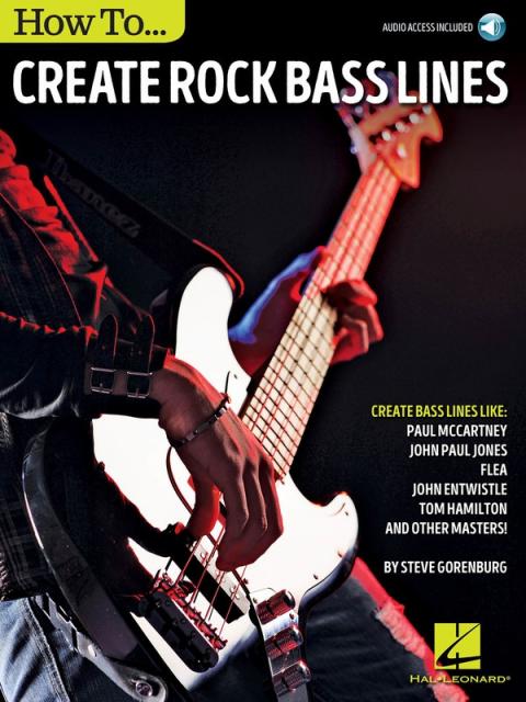 How To Create Rock Bass Lines Bk/ola