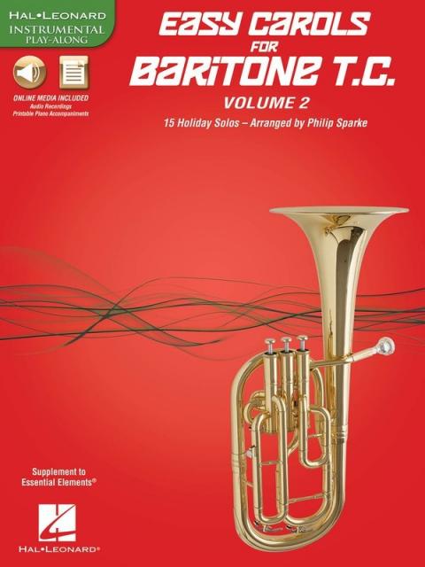 Easy Carols For Baritone Tc Vol 2 Bk/olm