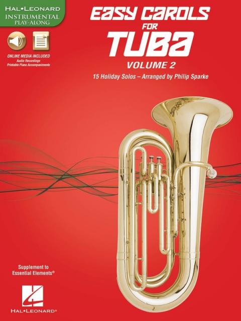 Easy Carols For Tuba Vol 2 Bk/olm